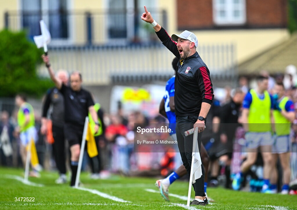 30 May 2026; Westmeath manager Mark McHugh during the GAA Football All-Ireland Senior Championship Round 1 match between Westmeath and Cavan at TEG Cusack Park in Mullingar, Westmeath. Photo by Piaras Ó Mídheach/Sportsfile
