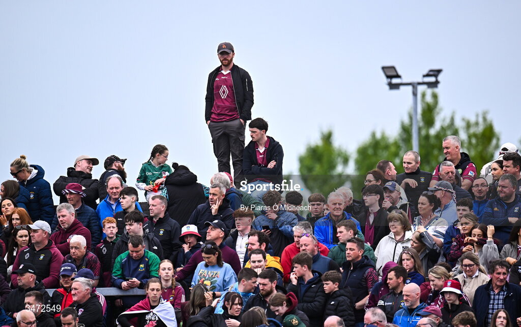 30 May 2026; Supporters at the GAA Football All-Ireland Senior Championship Round 1 match between Westmeath and Cavan at TEG Cusack Park in Mullingar, Westmeath. Photo by Piaras Ó Mídheach/Sportsfile