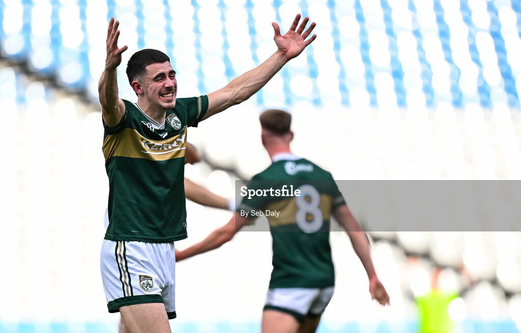 30 May 2026; Pa Walsh of Kerry celebrates after his side's victory in the Dalata Hotels Group GAA Football All-Ireland U20 Championship final match between Kerry and Tyrone at Croke Park in Dublin. Photo by Seb Daly/Sportsfile