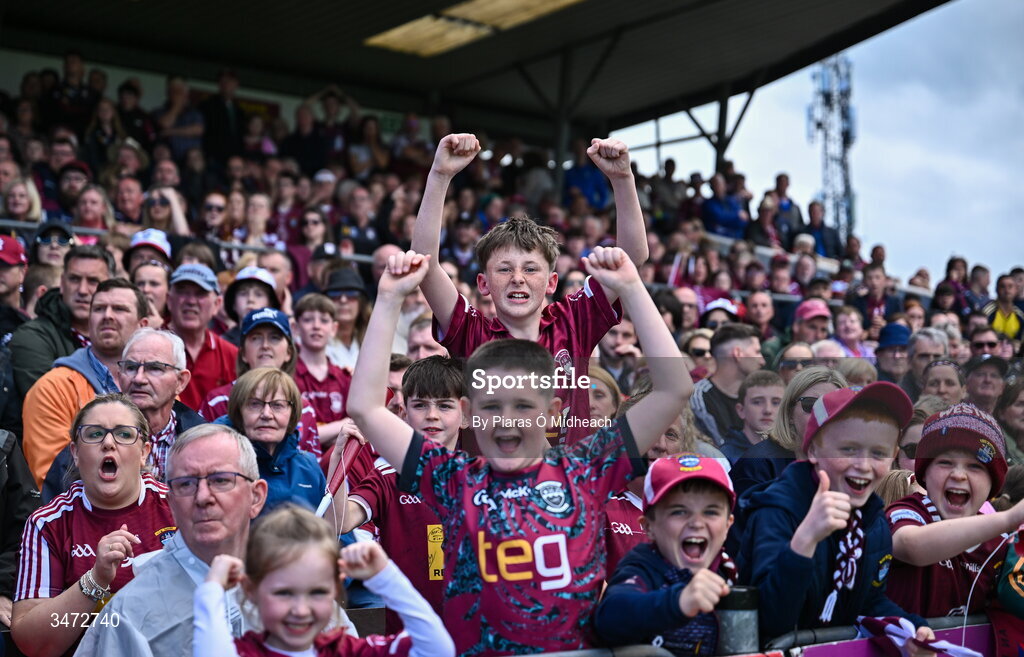 30 May 2026; Westmeath supporters during the GAA Football All-Ireland Senior Championship Round 1 match between Westmeath and Cavan at TEG Cusack Park in Mullingar, Westmeath. Photo by Piaras Ó Mídheach/Sportsfile