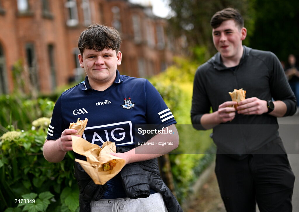 31 May 2026; Dublin supporters before the GAA Football All-Ireland Senior Championship Round 1 match between Dublin and Louth at Croke Park in Dublin. Photo by David Fitzgerald/Sportsfile