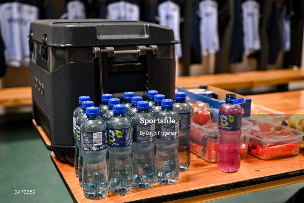 31 May 2026; A general view inside the Dublin dressing room before the GAA Football All-Ireland Senior Championship Round 1 match between Dublin and Louth at Croke Park in Dublin. Photo by David Fitzgerald/Sportsfile