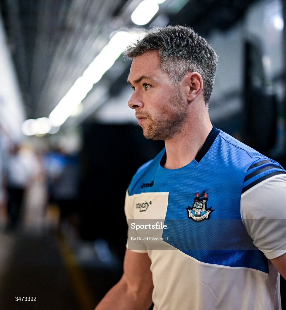 31 May 2026; Dublin acting manager Dean Rock arrives before the GAA Football All-Ireland Senior Championship Round 1 match between Dublin and Louth at Croke Park in Dublin. Photo by David Fitzgerald/Sportsfile