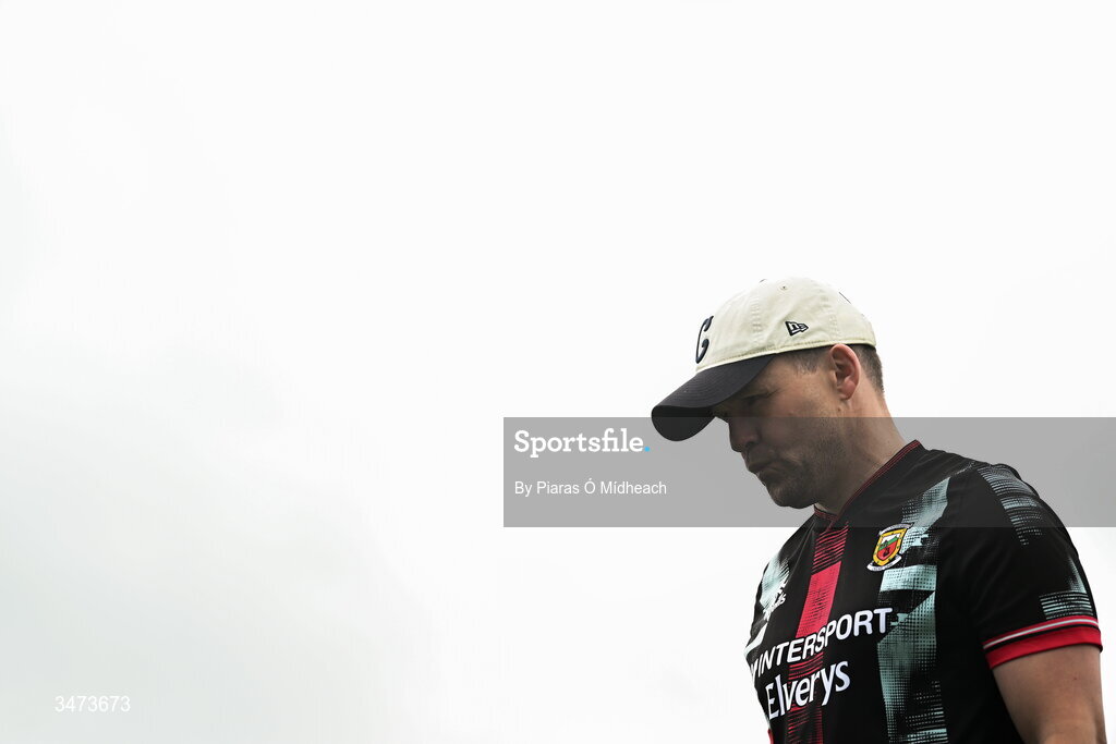 31 May 2026; Mayo manager Andy Moran before the GAA Football All-Ireland Senior Championship Round 1 match between Monaghan and Mayo at St Tiernach's Park in Clones, Monaghan. Photo by Piaras Ó Mídheach/Sportsfile