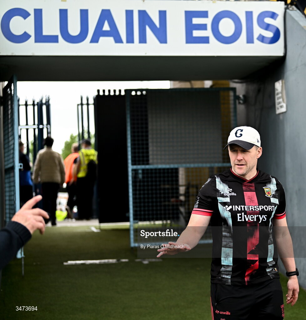 31 May 2026; Mayo manager Andy Moran before the GAA Football All-Ireland Senior Championship Round 1 match between Monaghan and Mayo at St Tiernach's Park in Clones, Monaghan. Photo by Piaras Ó Mídheach/Sportsfile