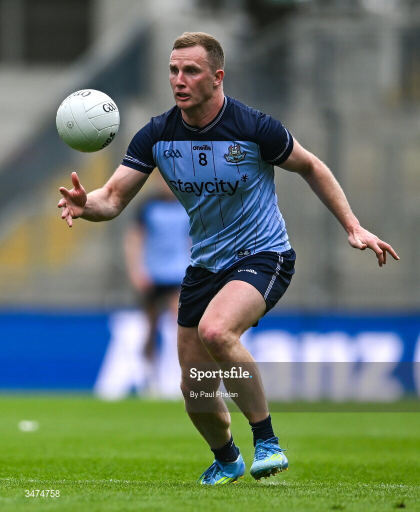 31 May 2026; Ciarán Kilkenny of Dublin during the GAA Football All-Ireland Senior Championship Round 1 match between Dublin and Louth at Croke Park in Dublin. Photo by Paul Phelan/Sportsfile