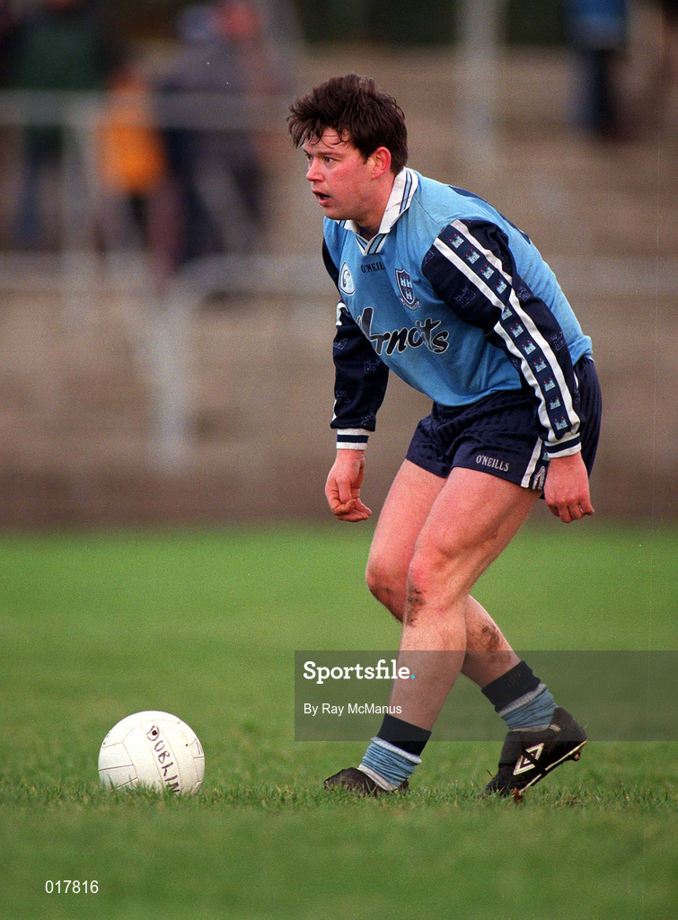 16 January 1999; Brian Irwin of Dublin during the O'Byrne Cup Quarter-Final match between Carlow and Dublin at Dr Cullen Park in Carlow. Photo by Ray McManus/Sportsfile