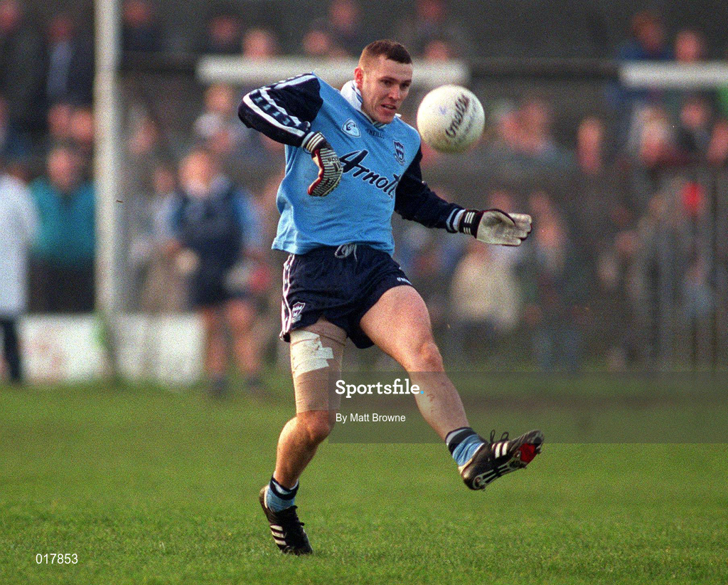 29 November 1998; Ciaran Whelan of Dublin during the Church & General National Football League Division 1A match between Offaly and Dublin at O'Connor Park in Tullamore. Photo by Matt Browne/Sportsfile