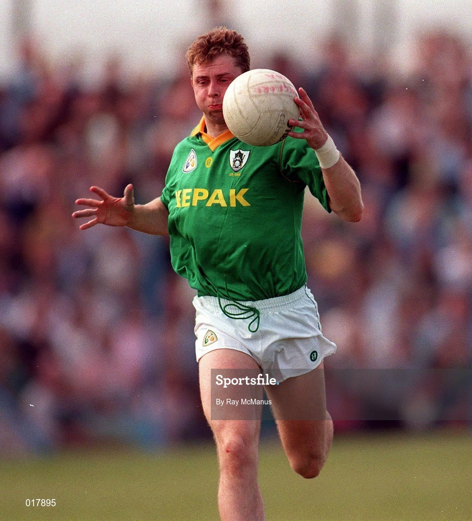 11 June 1995; Cormac Murphy of Meath during the Bank of Ireland Leinster Senior Football Championship match between Longford and Meath at Pearse Park in Longford. Photo by Ray McManus/Sportsfile