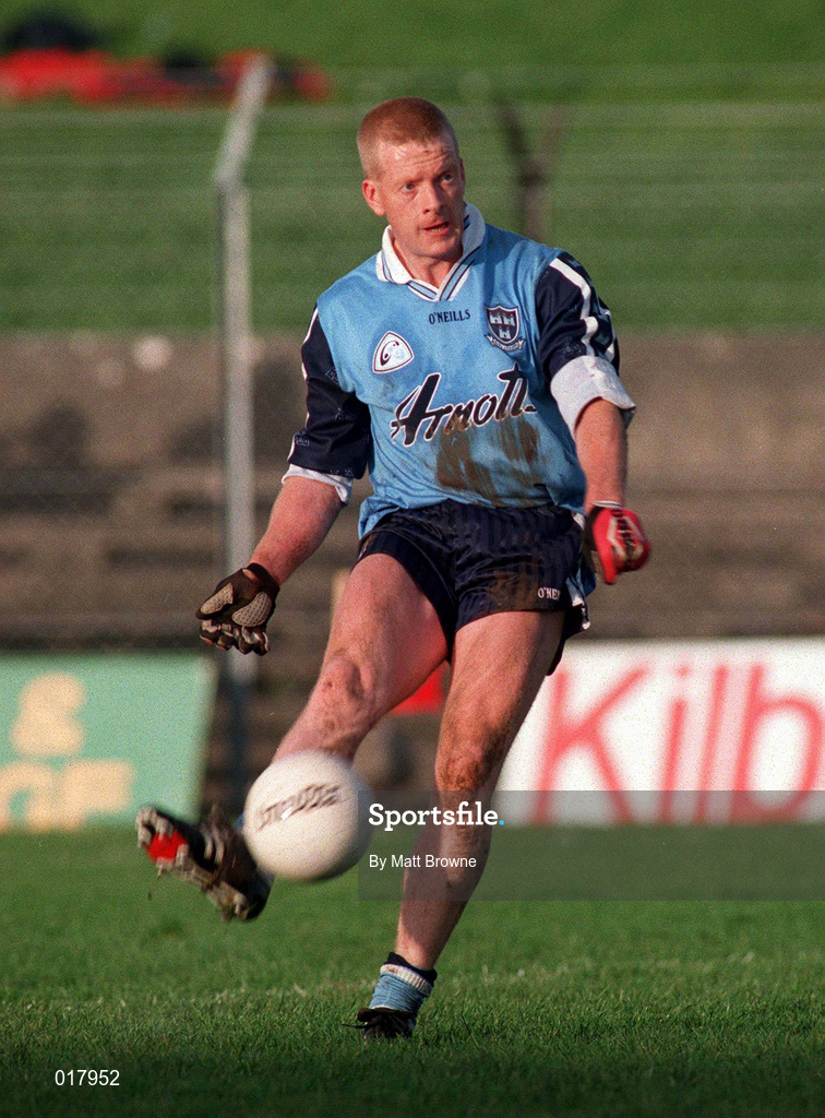 29 November 1998; Declan Darcy of Dublin during the Church & General National Football League Division 1A match between Offaly and Dublin at O'Connor Park in Tullamore. Photo by Matt Browne/Sportsfile