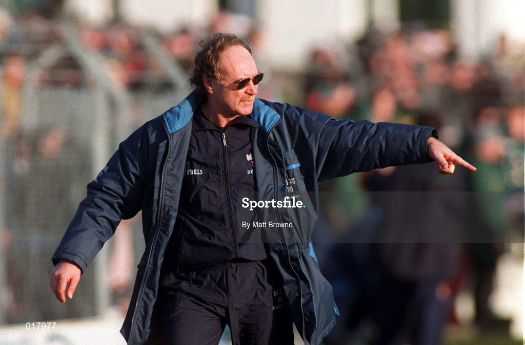 29 November 1998; Dublin selector Dom Tierney during the Church & General National Football League Division 1A match between Offaly and Dublin at O'Connor Park in Tullamore. Photo by Matt Browne/Sportsfile