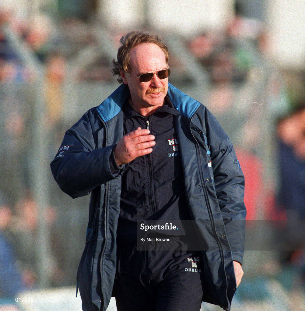 29 November 1998; Dublin selector Dom Tierney during the Church & General National Football League Division 1A match between Offaly and Dublin at O'Connor Park in Tullamore. Photo by Matt Browne/Sportsfile