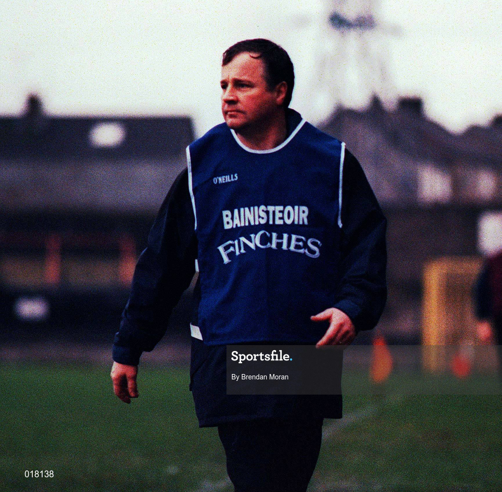 13 December 1998: Moyle Rovers Manager Jim Cahill during the AIB Munster Senior Club Football Championship Final match between Doonbeg and Moyle Rovers at the Gaelic Grounds in Limerick. Photo by Brendan Moran/Sportsfile