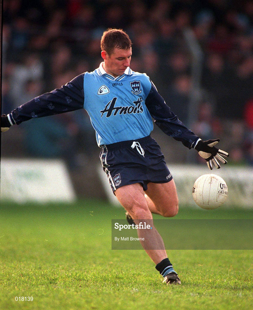 29 November 1998; Jim Gavin of Dublin during the Church & General National Football League Division 1A match between Offaly and Dublin at O'Connor Park in Tullamore. Photo by Matt Browne/Sportsfile