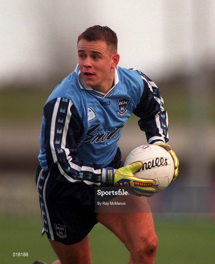 16 January 1999; Keith Galvin of Dublin during the O'Byrne Cup Quarter-Final match between Carlow and Dublin at Dr Cullen Park in Carlow. Photo by Ray McManus/Sportsfile
