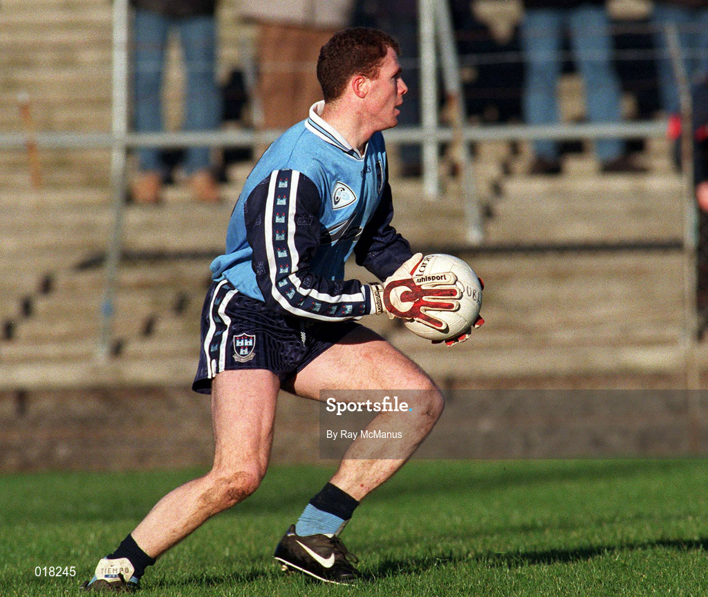 16 January 1999; Liam Walsh of Dublin during the O'Byrne Cup Quarter-Final match between Carlow and Dublin at Dr Cullen Park in Carlow. Photo by Ray McManus/Sportsfile