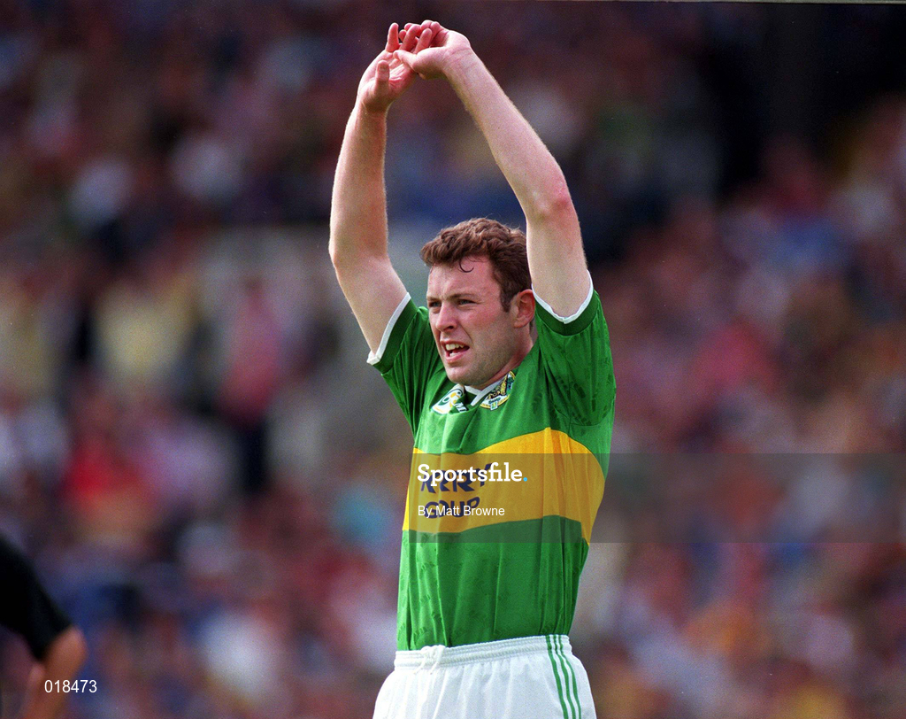 24 August 1997; Seamus Moynihan of Kerry during the GAA Football All-Ireland Senior Championship Semi-Final match between Cavan and Kerry at Croke Park in Dublin. Photo by Matt Browne/Sportsfile