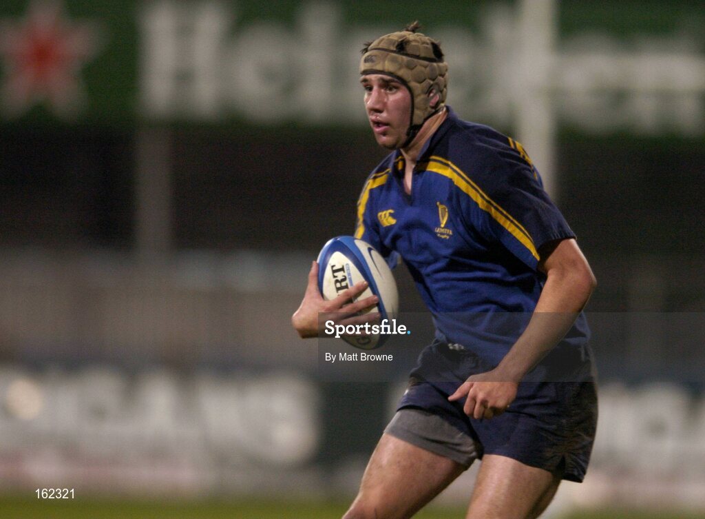 23 November 2004; Alex Dunlop, Leinster U21. Leinster U21 v New Zealand U21, Donnybrook, Dublin. Picture credit; Matt Browne / SPORTSFILE