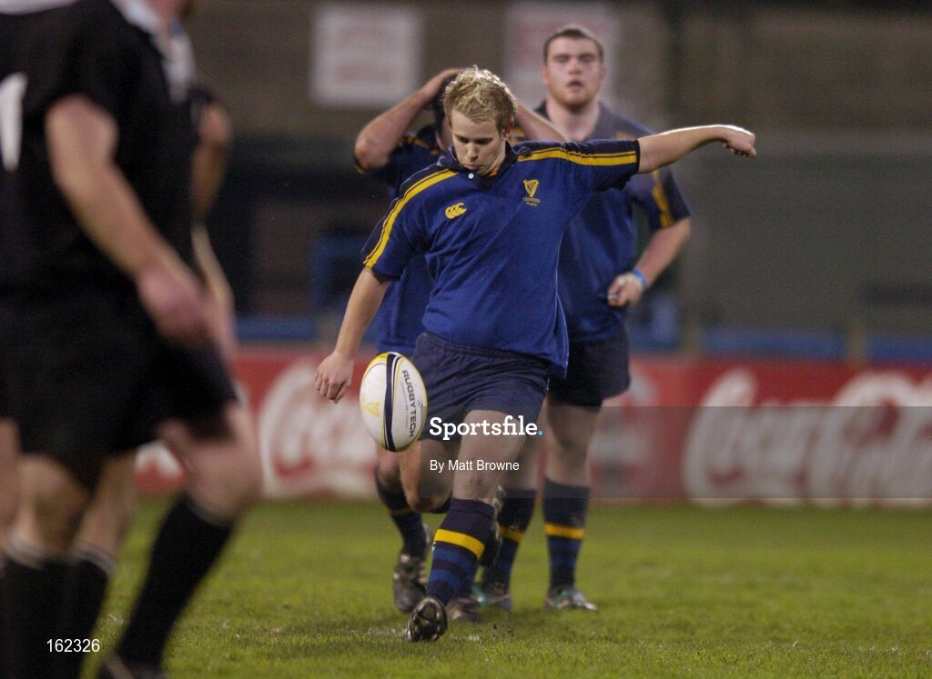 23 November 2004; Brian O'Shea, Leinster U21. U21 Representative Match, Leinster U21 v New Zealand U21, Donnybrook, Dublin. Picture credit; Matt Browne / SPORTSFILE