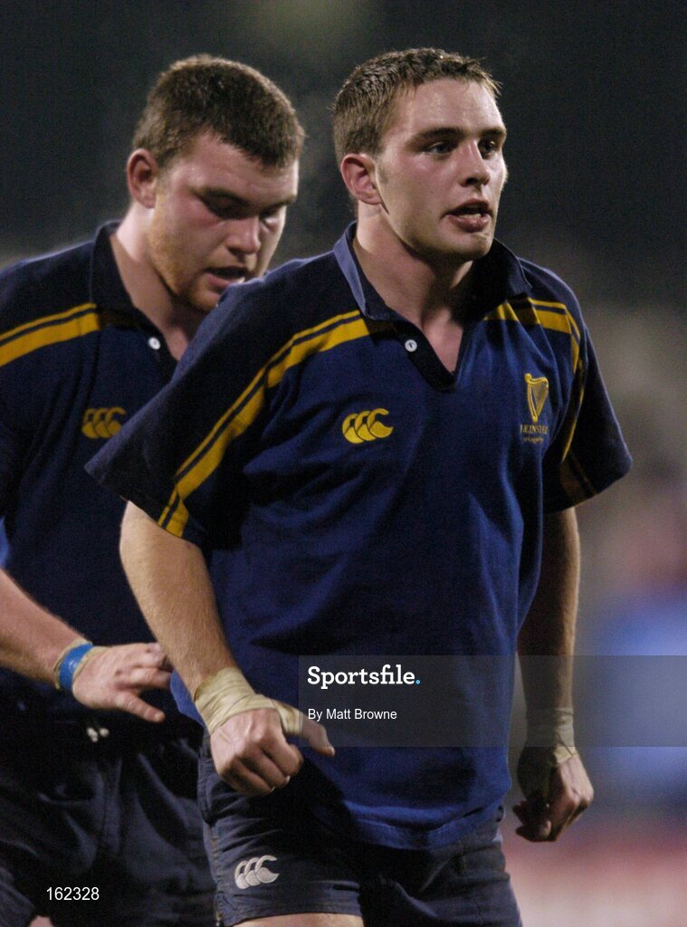 23 November 2004; Colm Treston, Leinster U21. Leinster U21 v New Zealand U21, Donnybrook, Dublin. Picture credit; Matt Browne / SPORTSFILE
