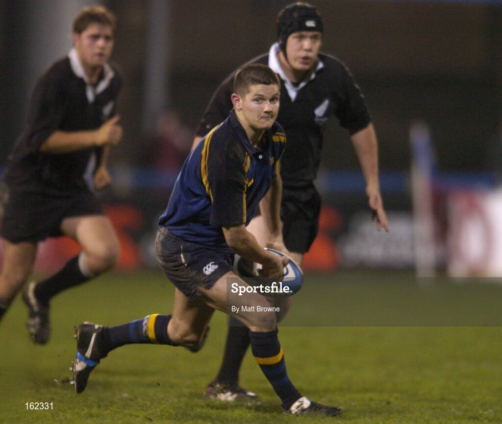 23 November 2004; Cillian Willis, Leinster U21, in action against New Zealand U21. U21 Representative Match, Leinster U21 v New Zealand U21, Donnybrook, Dublin. Picture credit; Matt Browne / SPORTSFILE