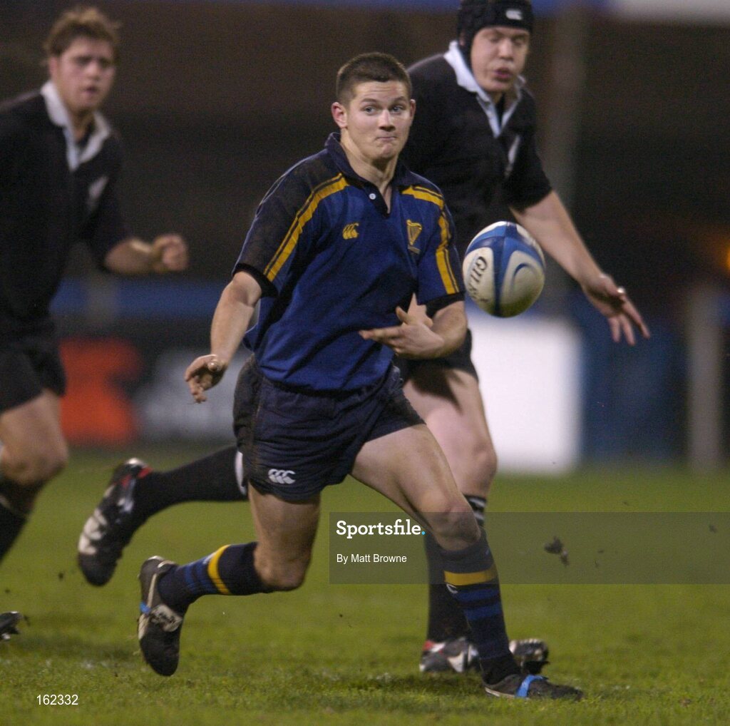 23 November 2004; Cillian Willis, Leinster U21, in action against New Zealand U21. U21 Representative Match, Leinster U21 v New Zealand U21, Donnybrook, Dublin. Picture credit; Matt Browne / SPORTSFILE