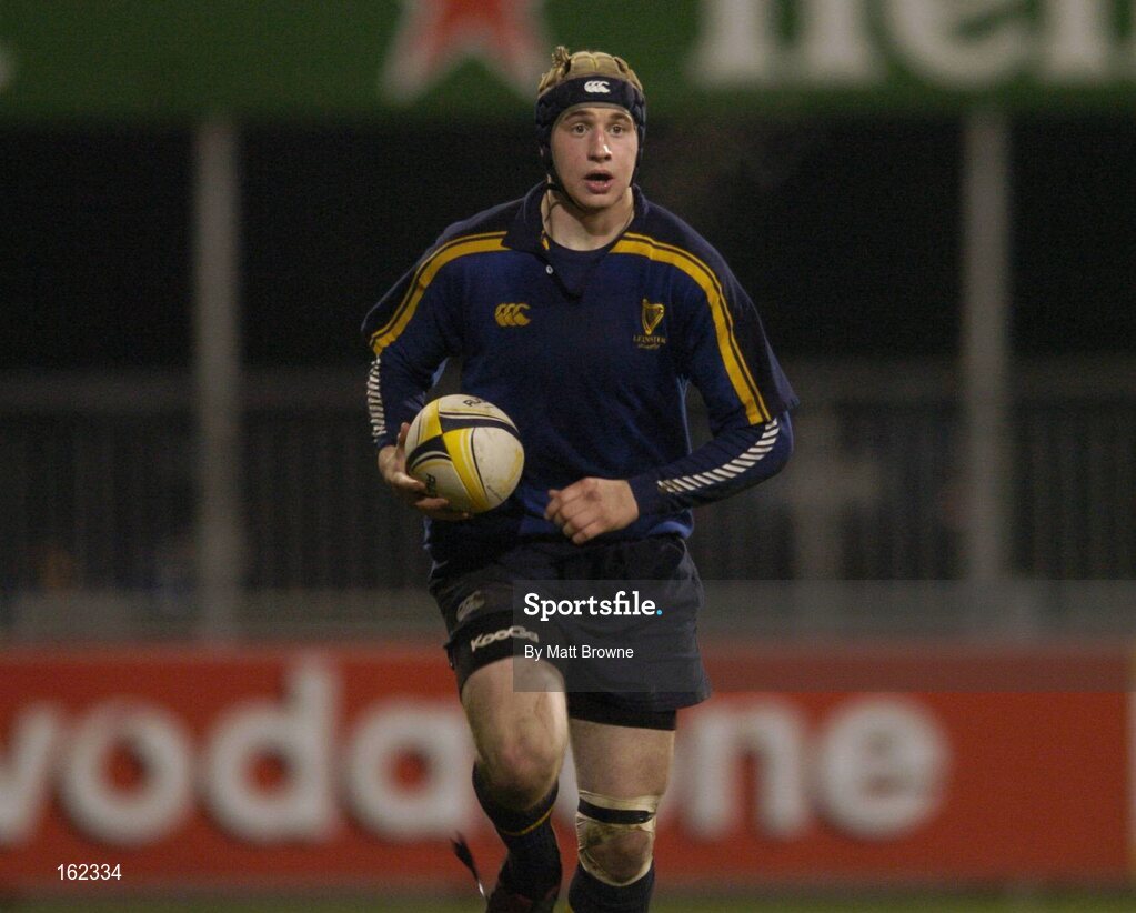 23 November 2004; John Murphy, Leinster U21. Leinster U21 v New Zealand U21, Donnybrook, Dublin. Picture credit; Matt Browne / SPORTSFILE