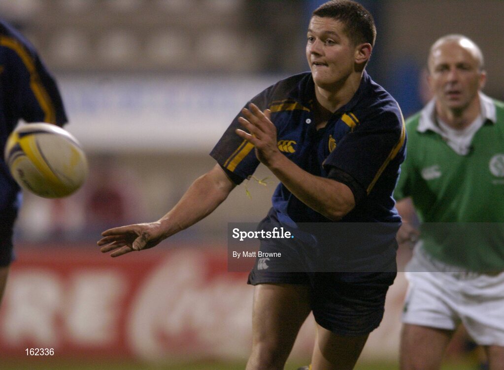 23 November 2004; Cillian Willis, Leinster U21. Leinster U21 v New Zealand U21, Donnybrook, Dublin. Picture credit; Matt Browne / SPORTSFILE