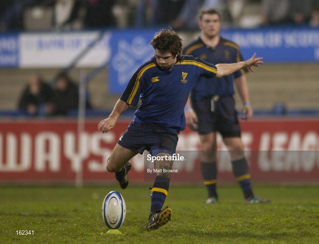 23 November 2004; Conor Sharpe, Leinster U21. Leinster U21 v New Zealand U21, Donnybrook, Dublin. Picture credit; Matt Browne / SPORTSFILE