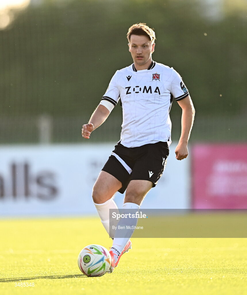 29 May 2026; John Ross Wilson of Dundalk during the SSE Airtricity Men’s Premier Division match between Dundalk and Derry City at Oriel Park in Dundalk, Louth. Photo by Ben McShane/Sportsfile