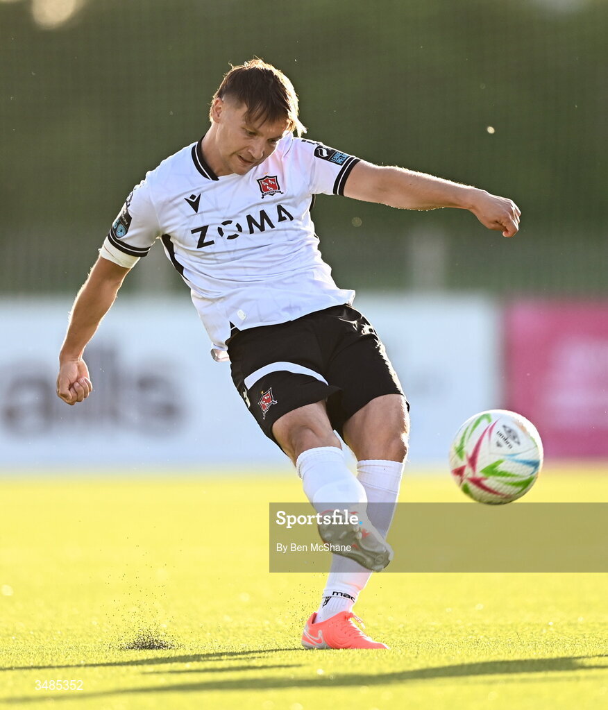 29 May 2026; John Ross Wilson of Dundalk during the SSE Airtricity Men’s Premier Division match between Dundalk and Derry City at Oriel Park in Dundalk, Louth. Photo by Ben McShane/Sportsfile