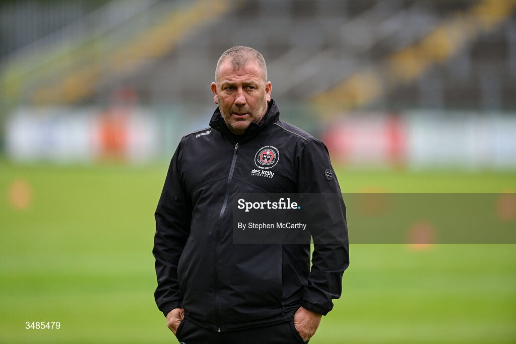 12 June 2026; Bohemians manager Alan Reynolds before the SSE Airtricity Men’s Premier Division match between Derry City and Bohemians at Find Insurance Celtic Park in Derry. Photo by Stephen McCarthy/Sportsfile