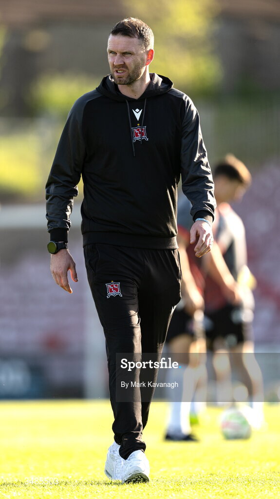 12 June 2026; Dundalk manager Ciaran Kilduff before the SSE Airtricity Men’s Premier Division match between Galway United and Dundalk at Turner's Cross Stadium in Cork. Photo by Mark Kavanagh/Sportsfile