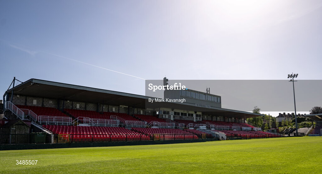 12 June 2026; A general view of Turner's Cross Stadium before the SSE Airtricity Men’s Premier Division match between Galway United and Dundalk at Turner's Cross Stadium in Cork. Photo by Mark Kavanagh/Sportsfile