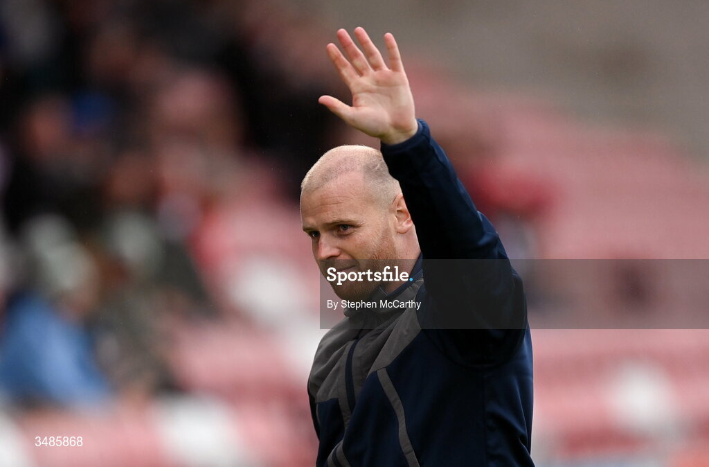 12 June 2026; Newly appointed Derry City director of football Mark Connolly before the SSE Airtricity Men’s Premier Division match between Derry City and Bohemians at Find Insurance Celtic Park in Derry. Photo by Stephen McCarthy/Sportsfile