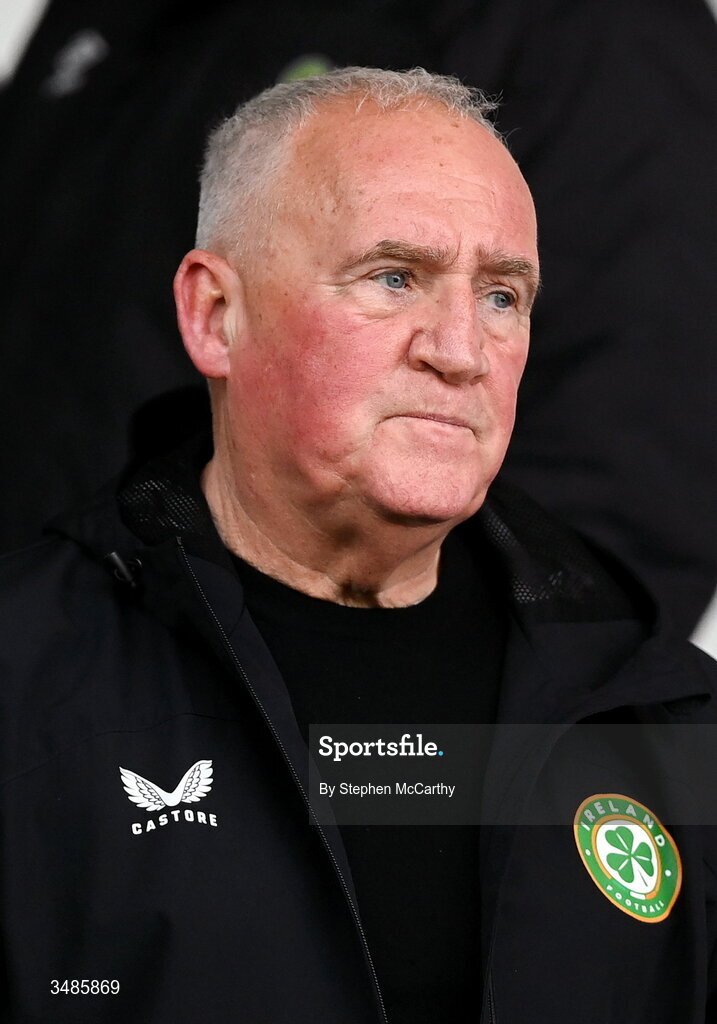 12 June 2026; Derry City board member Peter Wallace during the SSE Airtricity Men’s Premier Division match between Derry City and Bohemians at Find Insurance Celtic Park in Derry. Photo by Stephen McCarthy/Sportsfile