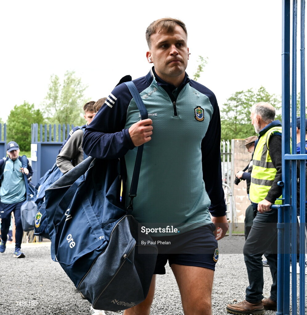 13 June 2026; Enda Smith of Roscommon arrives before the GAA Football All-Ireland Senior Championship Round 2B match between Monaghan and Roscommon at St. Tiernach's Park in Clones, Monaghan. Photo by Paul Phelan/Sportsfile