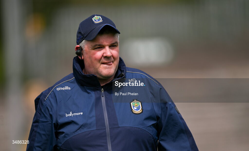 13 June 2026; Roscommon manager Mark Dowd before the GAA Football All-Ireland Senior Championship Round 2B match between Monaghan and Roscommon at St. Tiernach's Park in Clones, Monaghan. Photo by Paul Phelan/Sportsfile