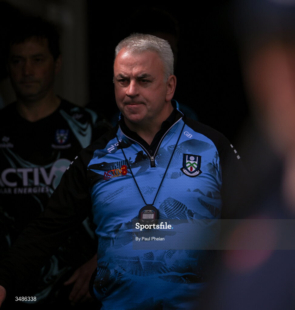 13 June 2026; Monaghan manager Gabriel Bannigan before the GAA Football All-Ireland Senior Championship Round 2B match between Monaghan and Roscommon at St. Tiernach's Park in Clones, Monaghan. Photo by Paul Phelan/Sportsfile