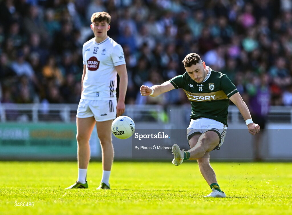 13 June 2026; Paudie Clifford of Kerry during the GAA Football All-Ireland Senior Championship Round 2B match between Kildare and Kerry at Cedral St Conleth's Park in Newbridge, Kildare. Photo by Piaras Ó Mídheach/Sportsfile