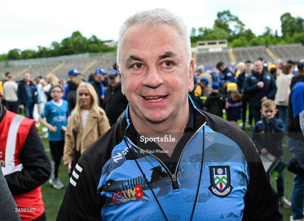 13 June 2026; Monaghan manager Gabriel Bannigan after the GAA Football All-Ireland Senior Championship Round 2B match between Monaghan and Roscommon at St. Tiernach's Park in Clones, Monaghan. Photo by Paul Phelan/Sportsfile