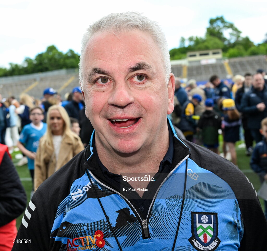 13 June 2026; Monaghan manager Gabriel Bannigan after the GAA Football All-Ireland Senior Championship Round 2B match between Monaghan and Roscommon at St. Tiernach's Park in Clones, Monaghan. Photo by Paul Phelan/Sportsfile