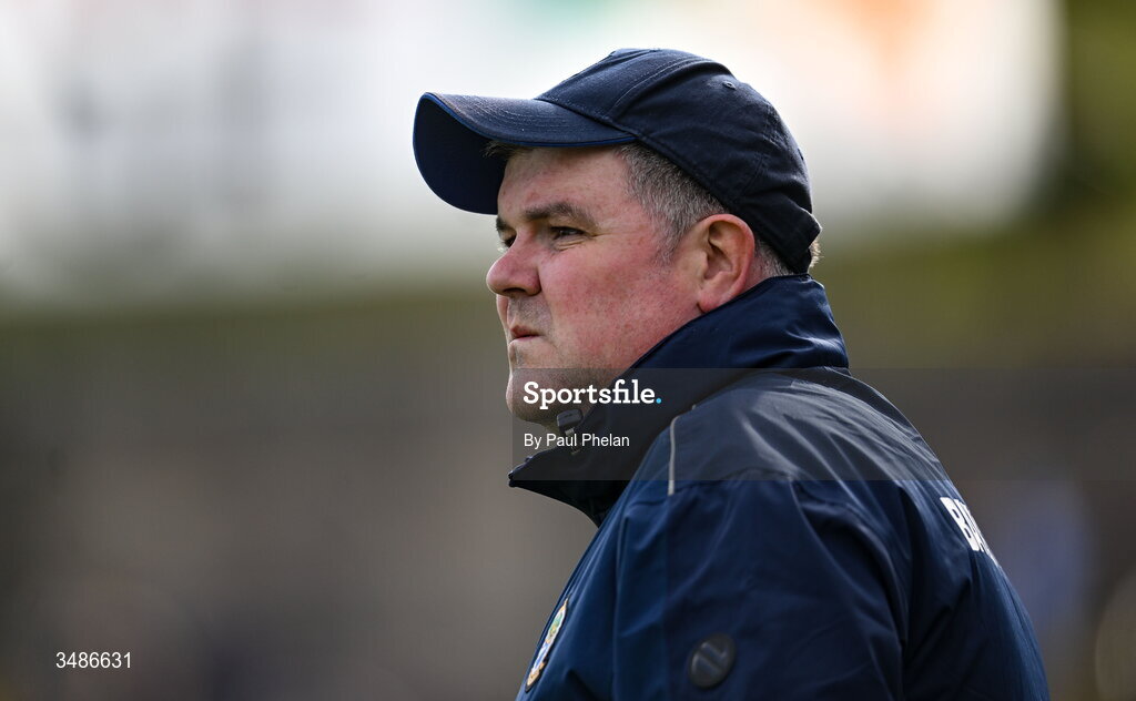 13 June 2026; Roscommon manager Mark Dowd during the GAA Football All-Ireland Senior Championship Round 2B match between Monaghan and Roscommon at St. Tiernach's Park in Clones, Monaghan. Photo by Paul Phelan/Sportsfile