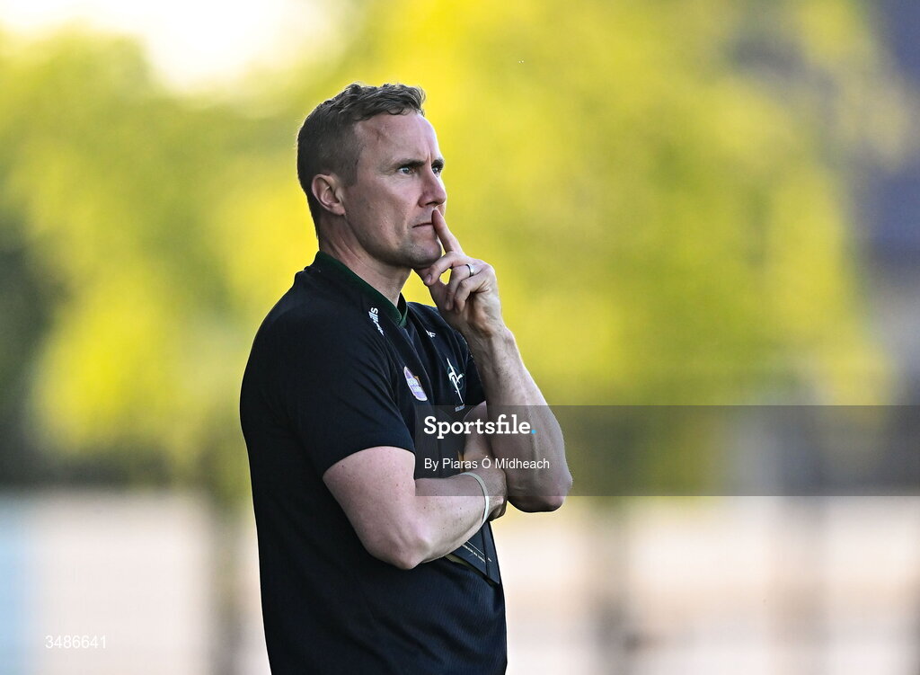 13 June 2026; Kildare manager Brian Flanagan during the GAA Football All-Ireland Senior Championship Round 2B match between Kildare and Kerry at Cedral St Conleth's Park in Newbridge, Kildare. Photo by Piaras Ó Mídheach/Sportsfile
