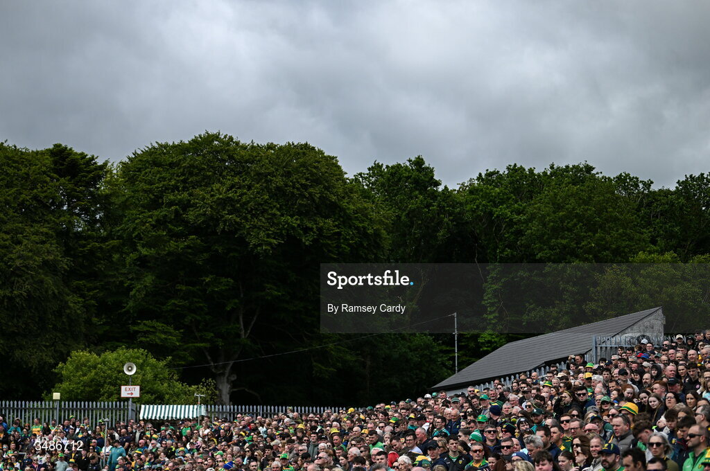 13 June 2026; Supporters during the GAA Football All-Ireland Senior Championship Round 2A match between Donegal and Cork at MacCumhaill Park in Ballybofey, Donegal. Photo by Ramsey Cardy/Sportsfile