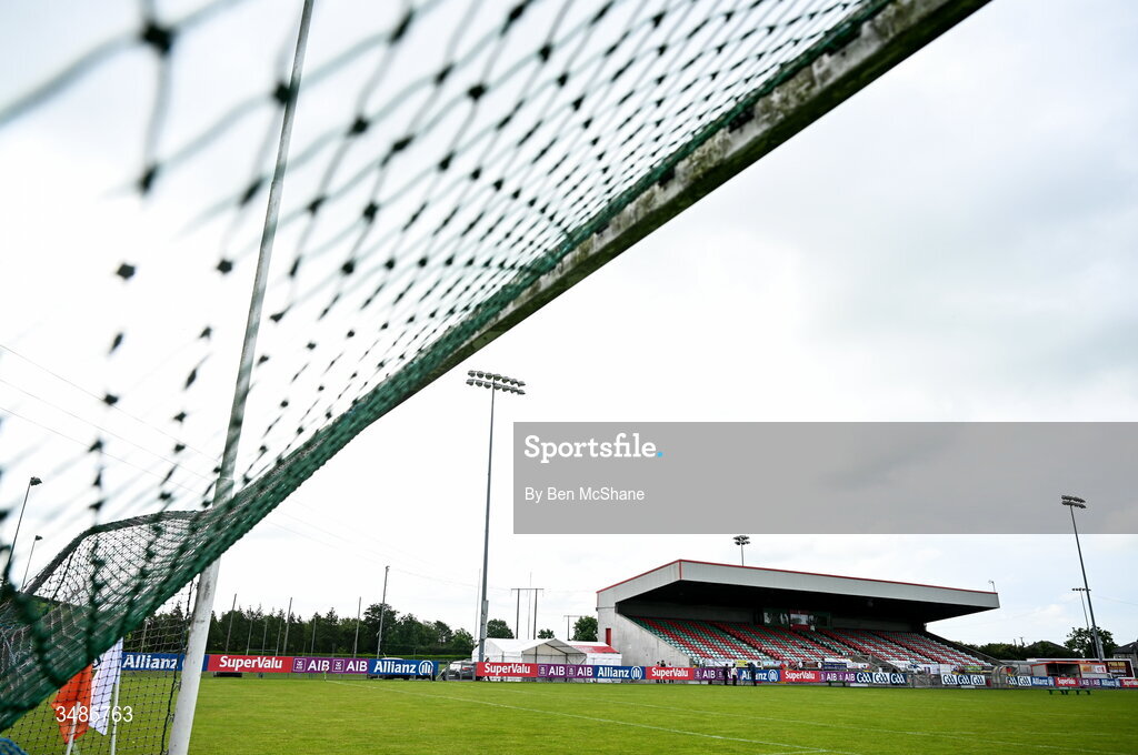 14 June 2026; A general view of Grattan Park before the GAA Football All-Ireland Senior Championship Round 2A match between Louth and Armagh at Páirc Grattan in Inniskeen, Monaghan. Photo by Ben McShane/Sportsfile
