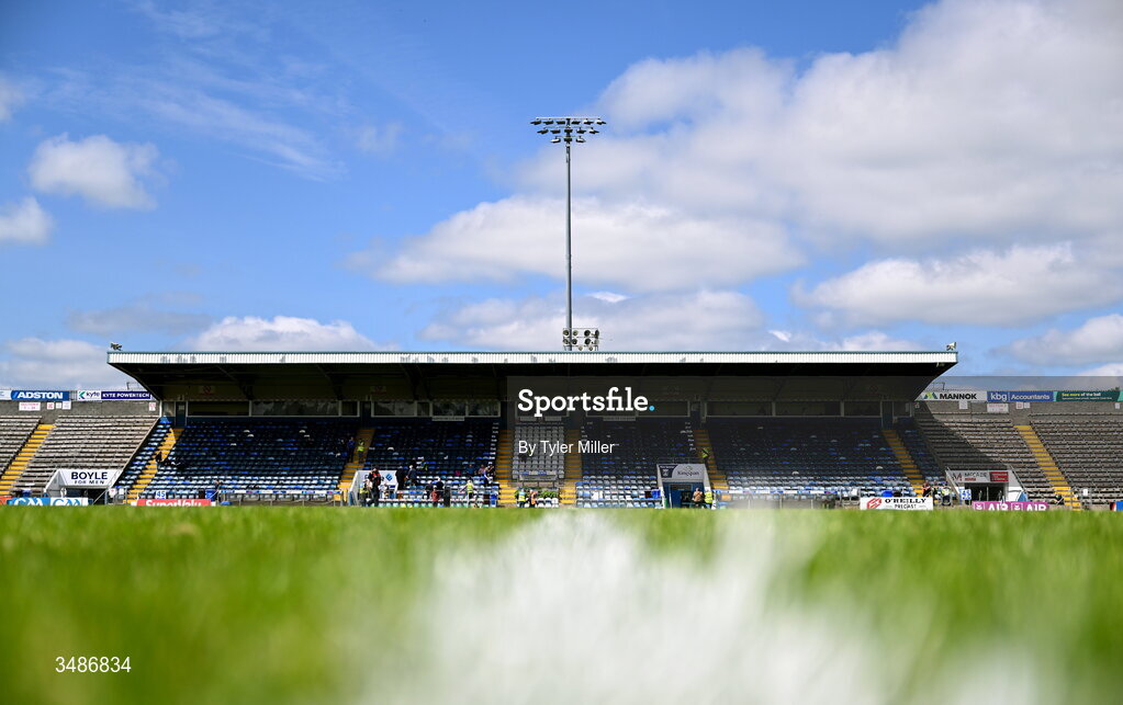 14 June 2026; A general view before the GAA Football All-Ireland Senior Championship Round 2B match between Cavan and Dublin at Kingspan Breffni in Cavan. Photo by Tyler Miller/Sportsfile