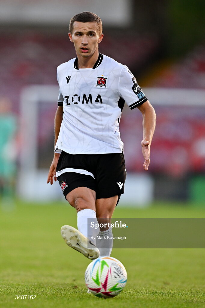 12 June Tyreke Wilson of Dundalk in action during the SSE Airtricity Men’s Premier Division match between Galway United and Dundalk at Turner's Cross Stadium in Cork. Photo by Mark Kavanagh/Sportsfile