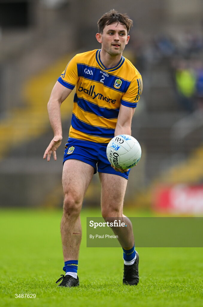 13 June 2026; Brian Stack of Roscommon during the GAA Football All-Ireland Senior Championship Round 2B match between Monaghan and Roscommon at St. Tiernach's Park in Clones, Monaghan. Photo by Paul Phelan/Sportsfile