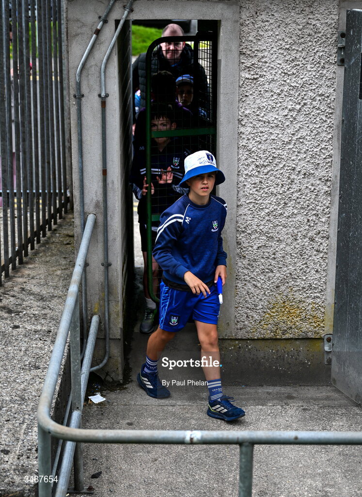 13 June 2026; A Monaghan supporter enters the ground before the GAA Football All-Ireland Senior Championship Round 2B match between Monaghan and Roscommon at St. Tiernach's Park in Clones, Monaghan. Photo by Paul Phelan/Sportsfile